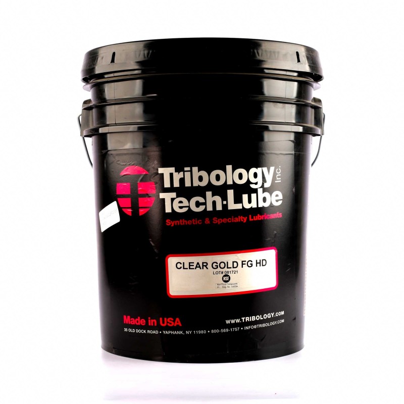 Grasa FDA Trabajo Pesado Clear GOLD FG HD 15 KG