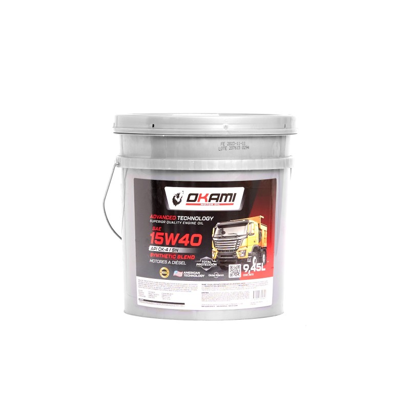 Aceite SAE 15W40 Semi-sinte CK-4 /SN 2.5GL