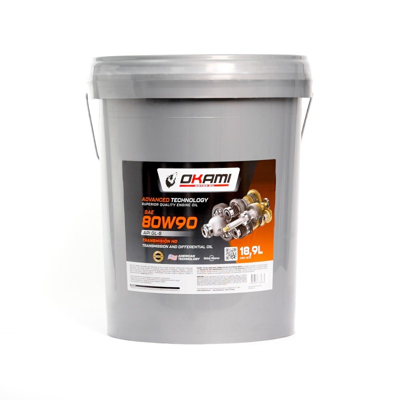 Aceite SAE 80W90 GL-5 5GL
