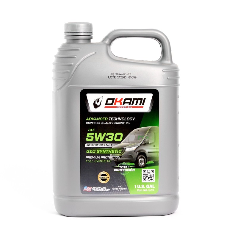 Aceite SAE 5W30 FULL Syntethic SN 1GL