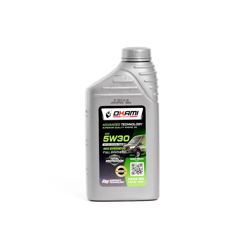 Aceite SAE 5W30 FULL Syntethic SN 1LT