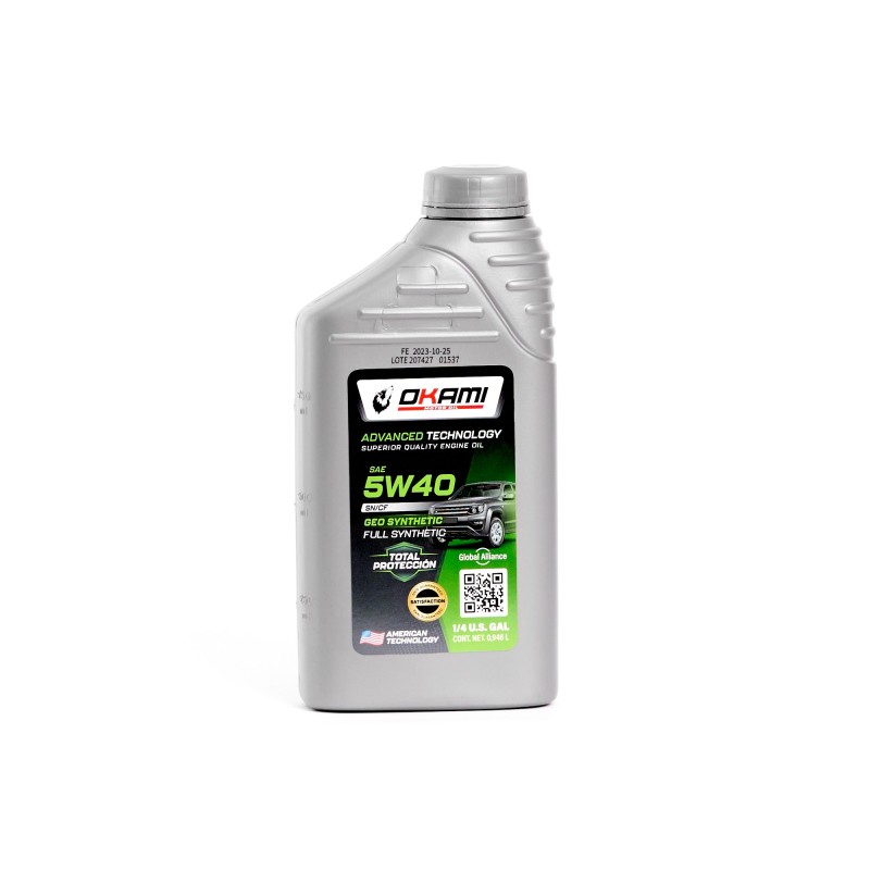 Aceite SAE 5W40 FULL Syntethic Sn/cf 1LT