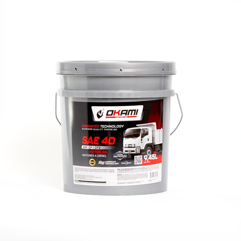 Aceite SAE 40 API CF/CF2 2.5GL