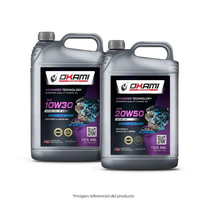 Aceite SAE 15W40 Semi-sintet CI-4/SL 1LT