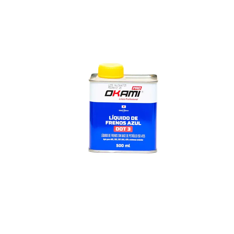 DOT3 AZUL 500ML Liquido de Freno