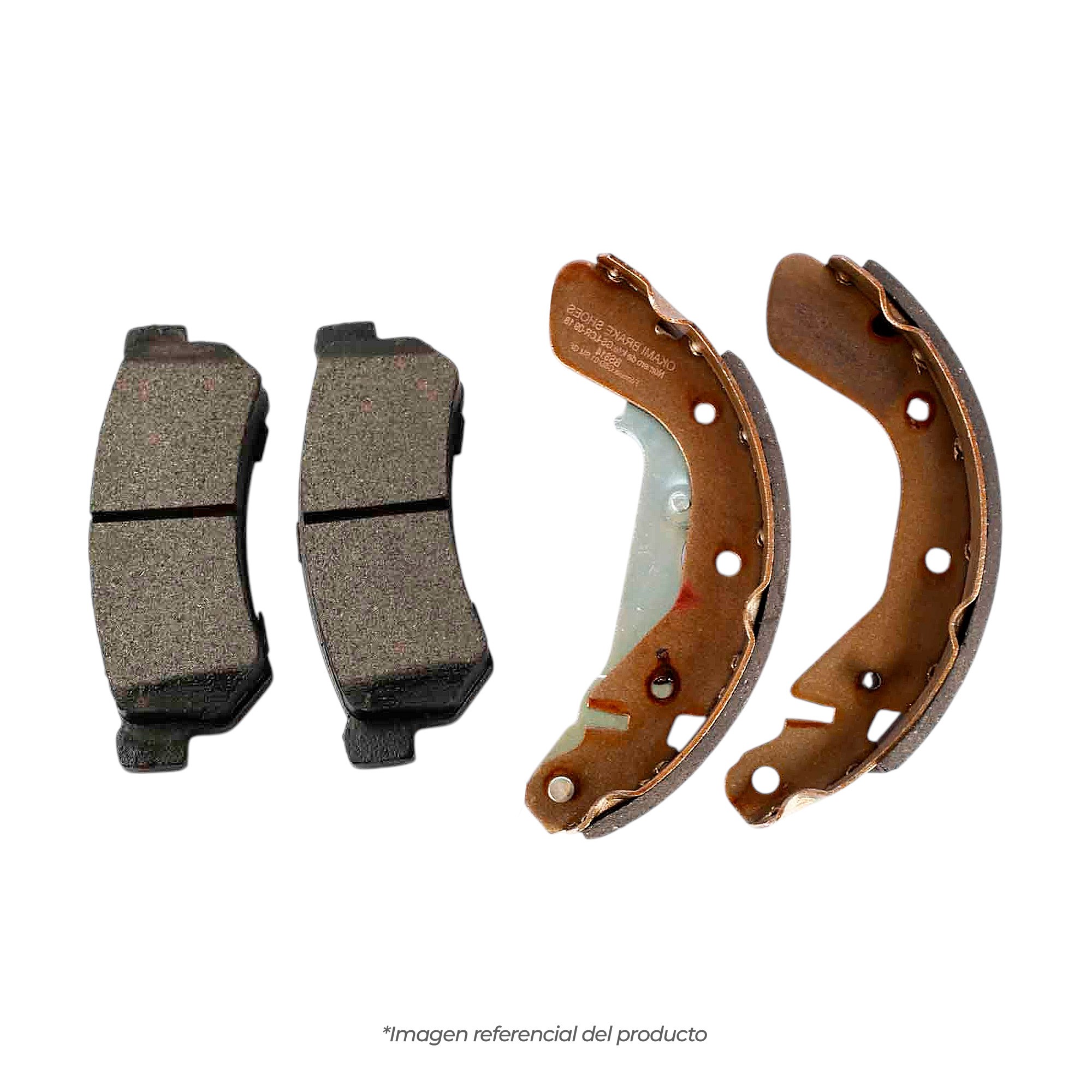 KIT de Pastillas de Frenos Okami para DFSK Glory 580 1.8L
