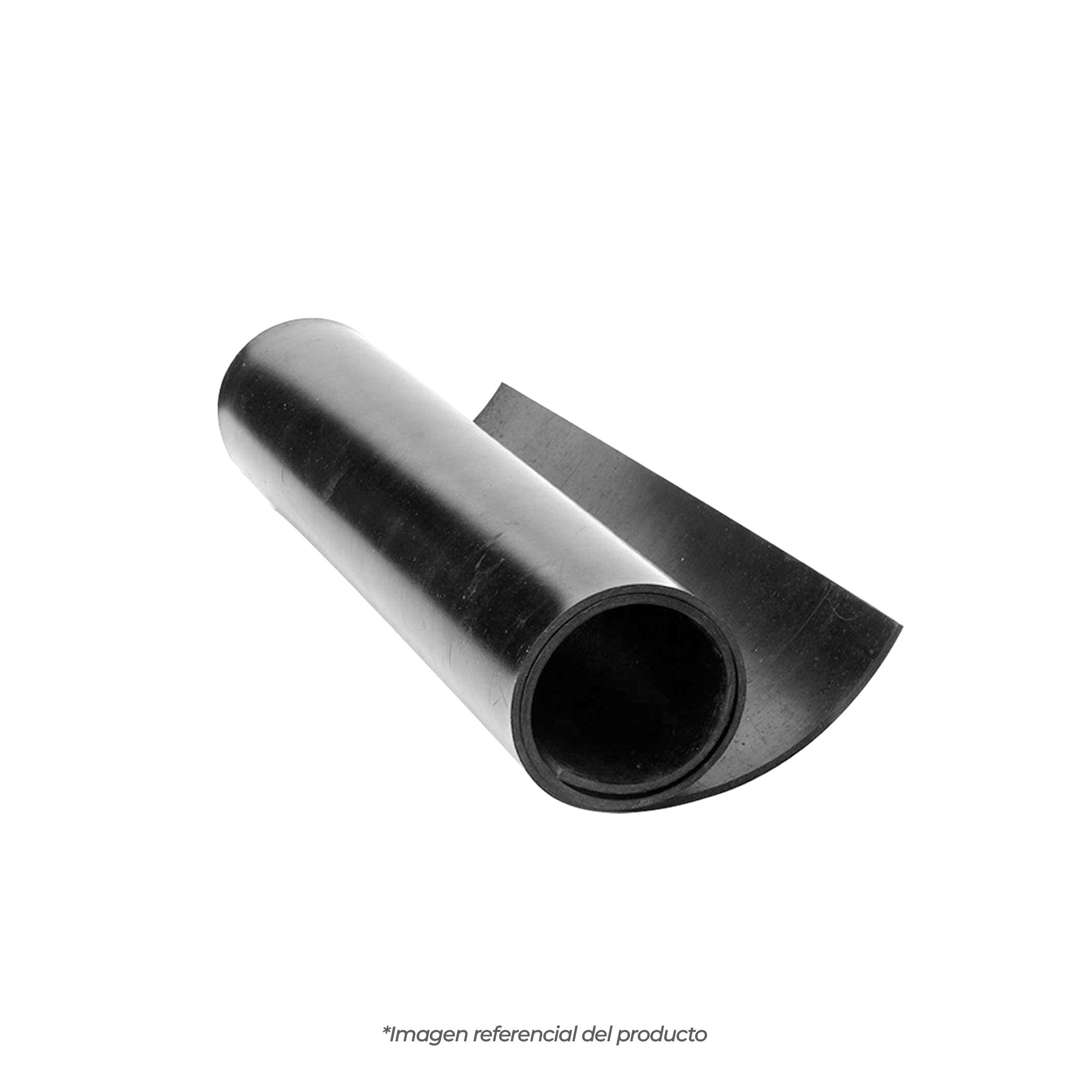 Caucho ROJO SIN LONA de 1/4"